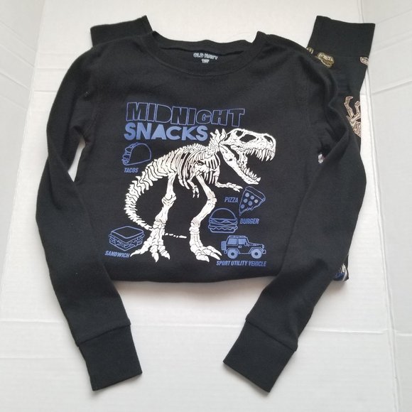 2 piece Dinosaur Long Pajama Set - Picture 1 of 6
